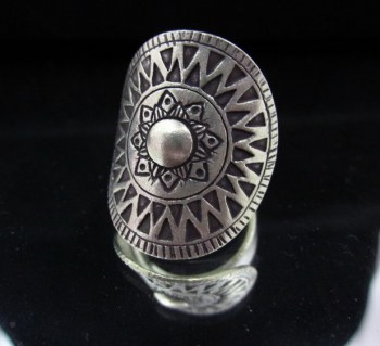 zilveren edelsteen ring hanger oorbellen 0117